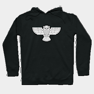 Owl line artwork Hoodie